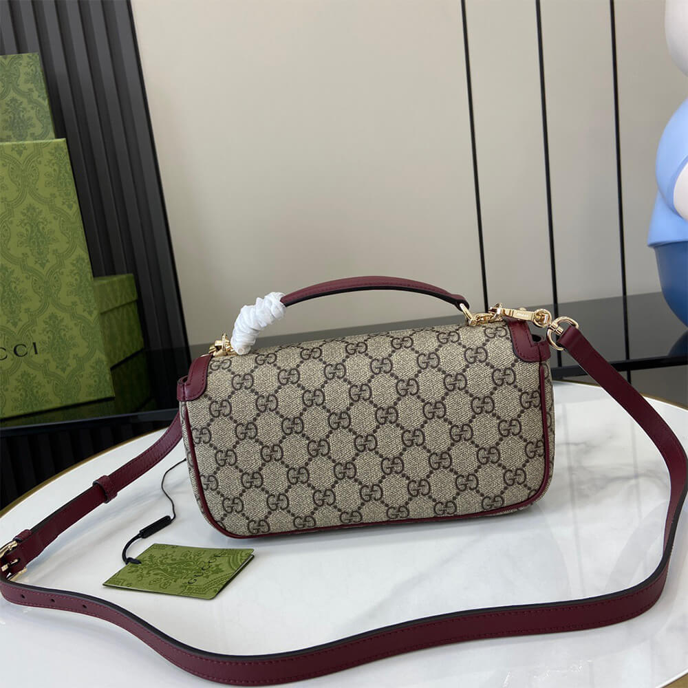 Gvc*1 Horsebit 1955 Soft small top handle bag