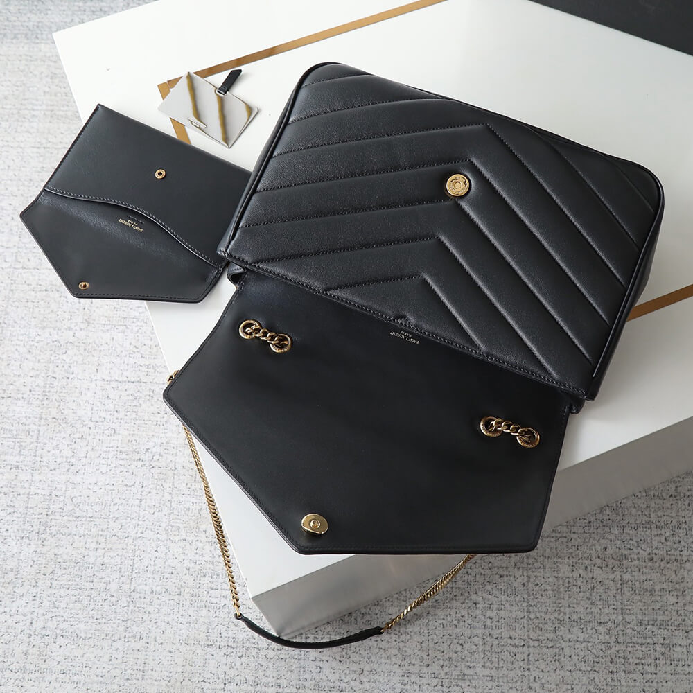Y51 LOULOU large in MATELASSE lambskin(HIGH-END GRADE)
