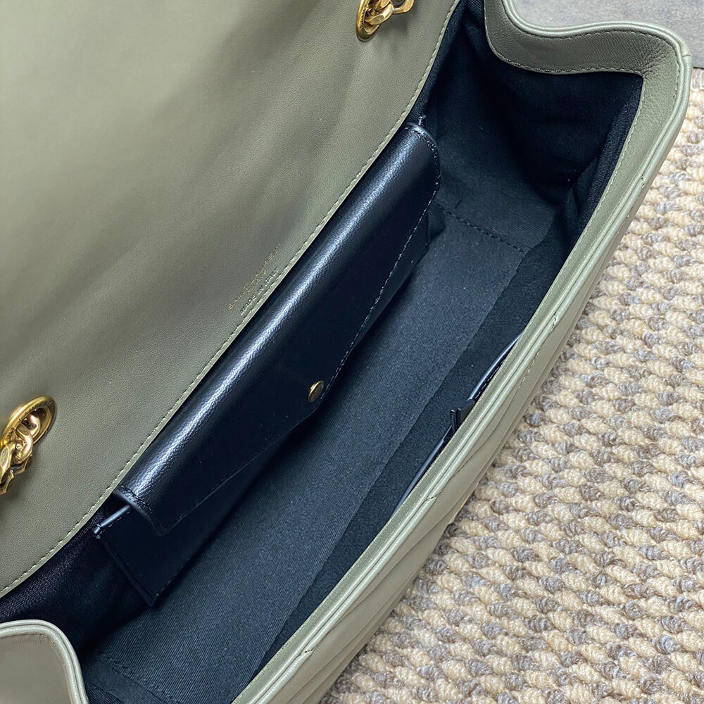 Y51 LOULOU medium in MATELASSE lambskin(HIGH-END GRADE)