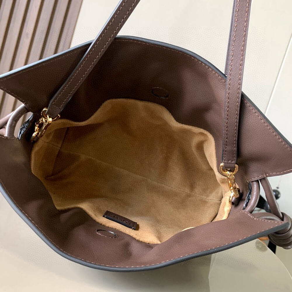 L0ew* Mini Flamenco clutch in nappa calfskin(HIGH-END GRADE)
