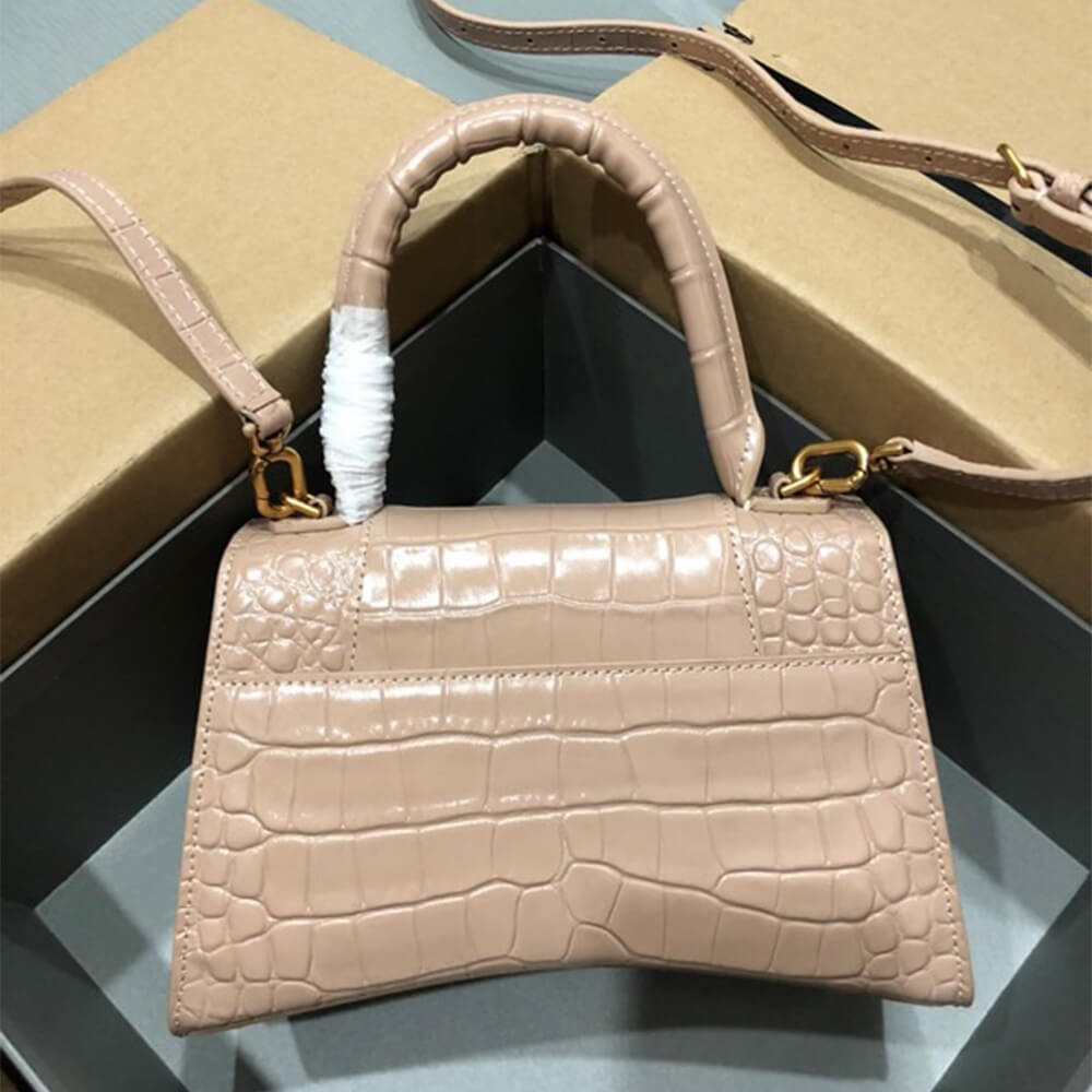 Ba1en*iaga Hourglass Handbag Small(high-end grade)