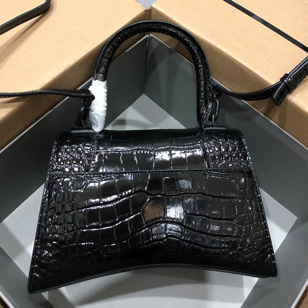 Ba1en*iaga Hourglass Handbag Small(high-end grade)