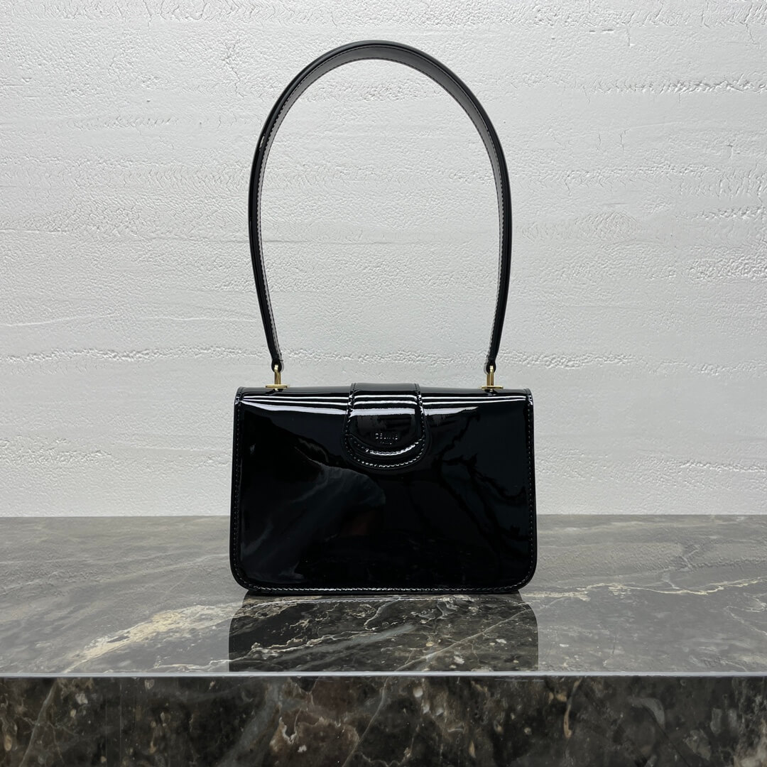 Ce1i*e TEEN Ce1i*e JOSEPHINE bag IN PATENT CALFSKIN(high-end grade)