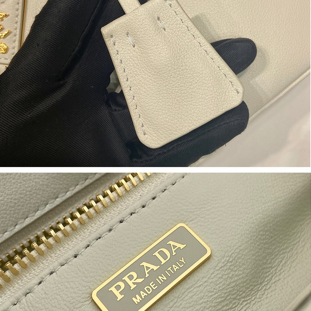 Medium Pra*a Galleria leather bag(HIGH-END GRADE)