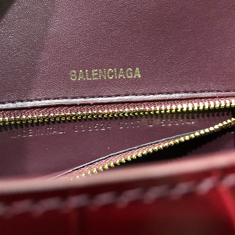 Ba1en*iaga Hourglass Handbag Small(high-end grade)
