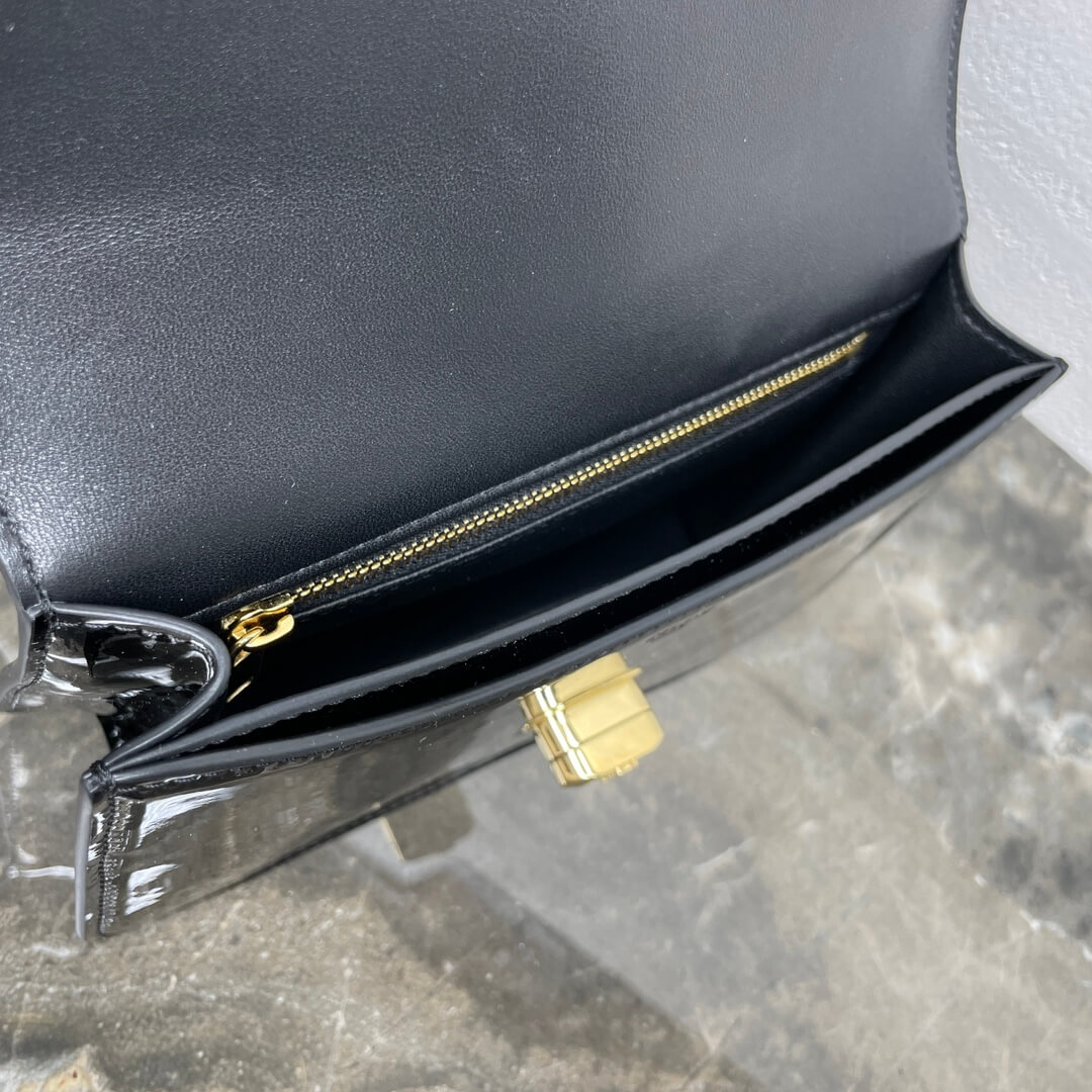 Ce1i*e TEEN Ce1i*e JOSEPHINE bag IN PATENT CALFSKIN(high-end grade)