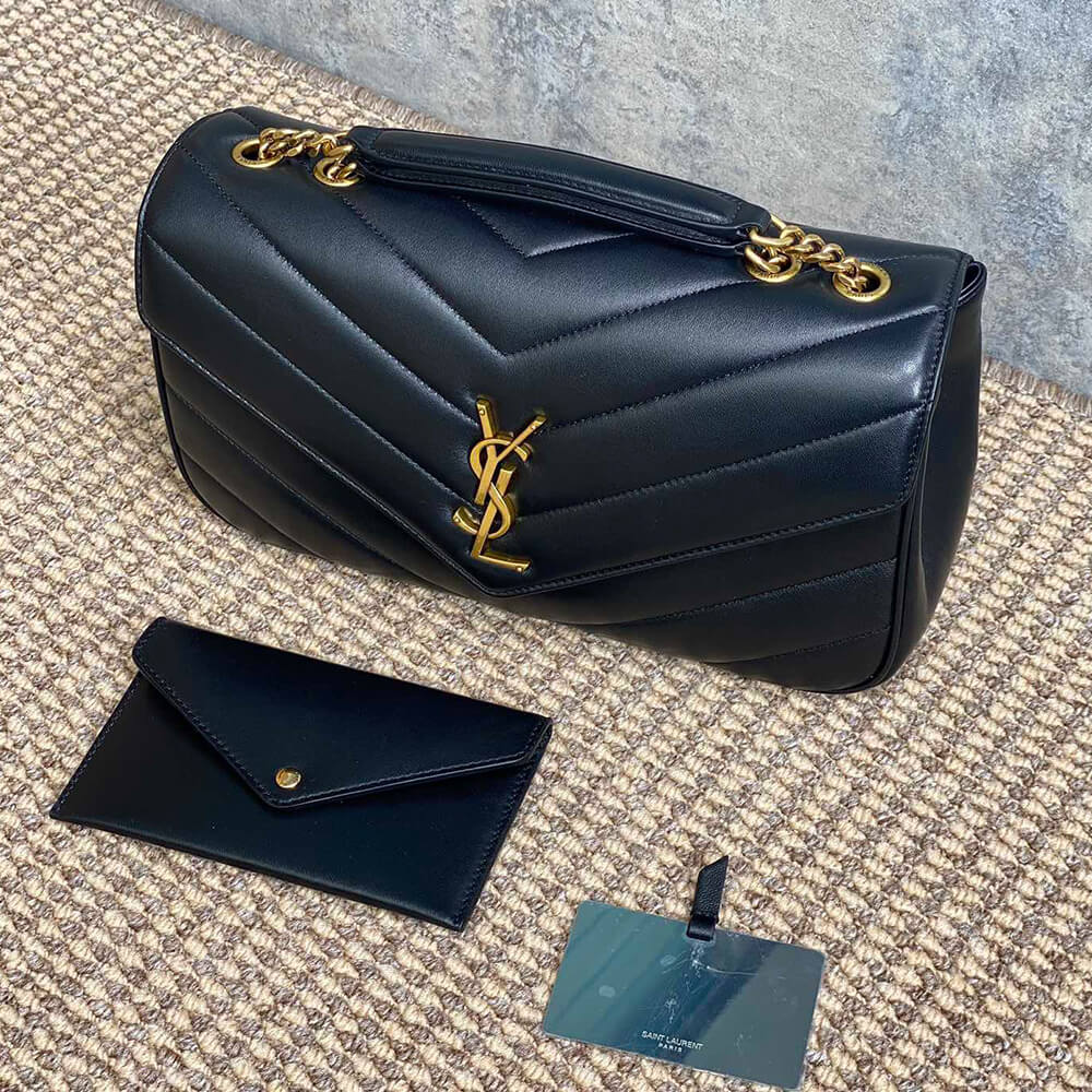 Y51 LOULOU medium in MATELASSÉ lambskin(high-end grade)