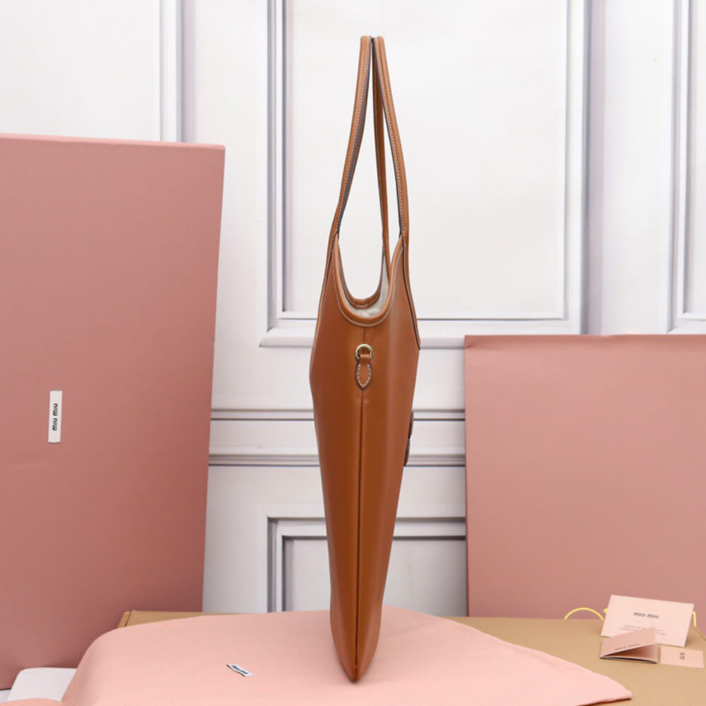 M1um1u REGULAR IVY LEATHER BAG(HIGH-END GRADE)