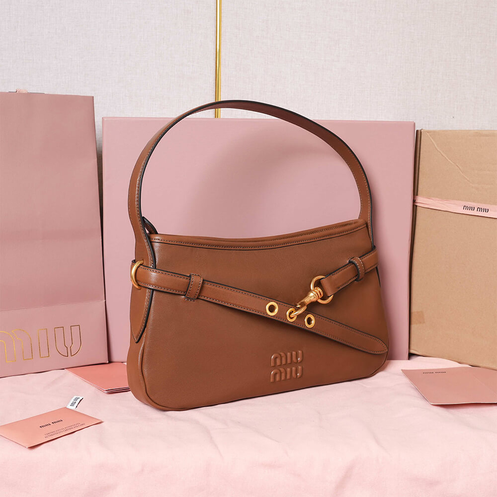 M1um1u Regular Aventure nappa leather bag(HIGH-END GRADE)