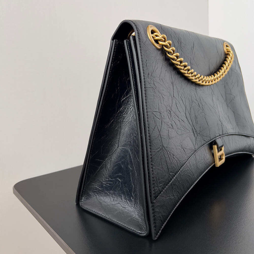 Ba1en*iaga Women’s Crush Chain Bag Large(HIGH-END GRADE)