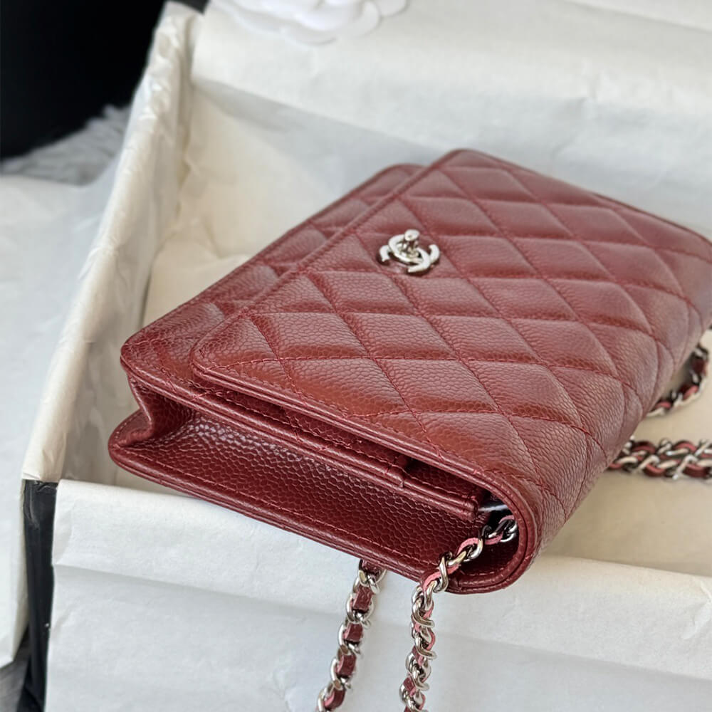 Ch**el Classic Wallet On Chain(high-end grade)