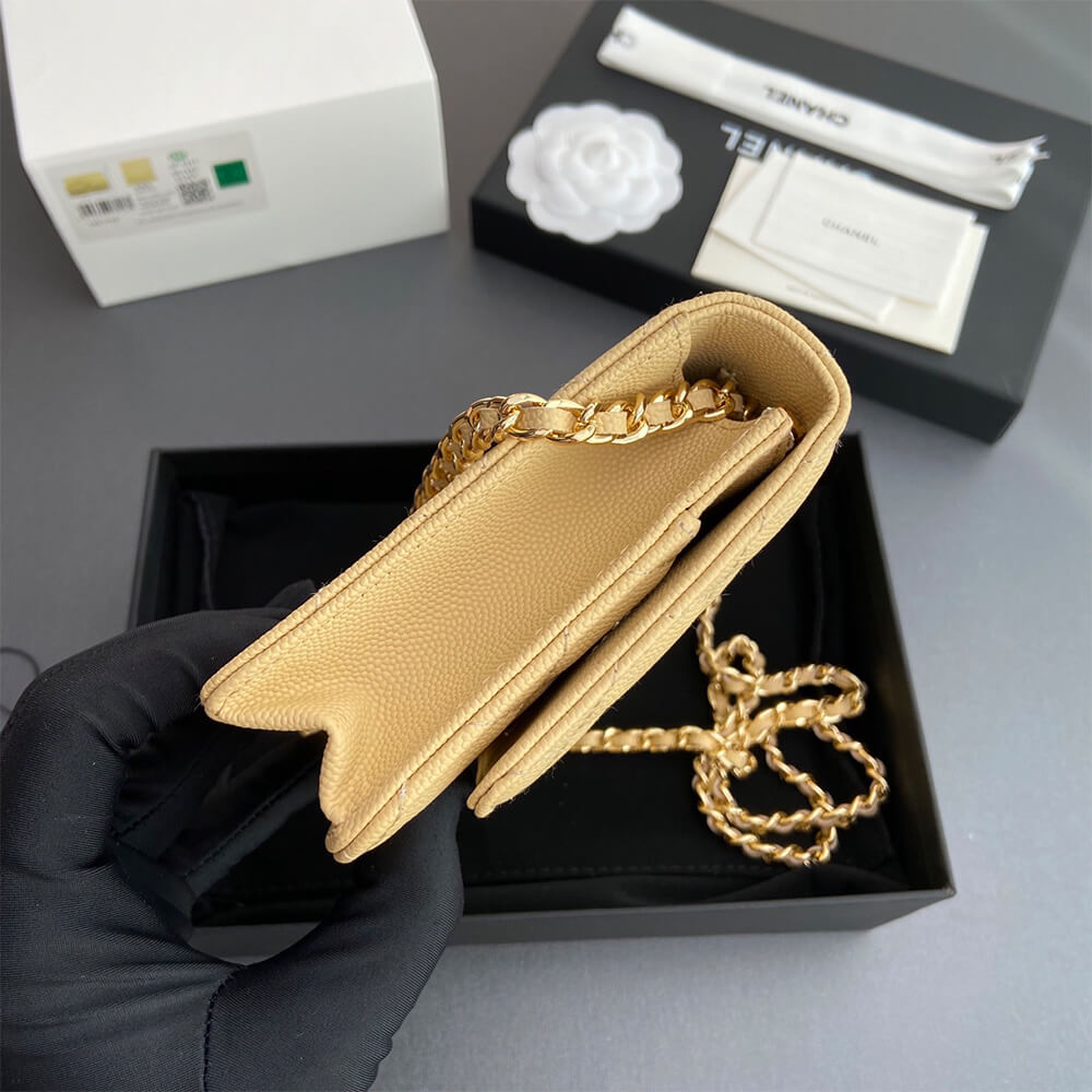 Ch**el Classic Wallet On Chain(high-end grade)