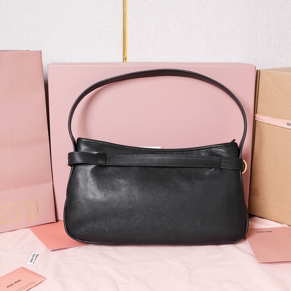 M1um1u Regular Aventure nappa leather bag(HIGH-END GRADE)
