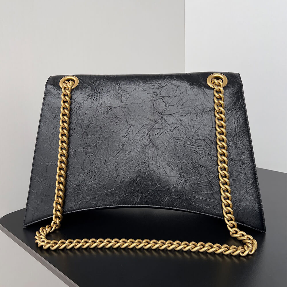 Ba1en*iaga Women’s Crush Chain Bag Large(HIGH-END GRADE)
