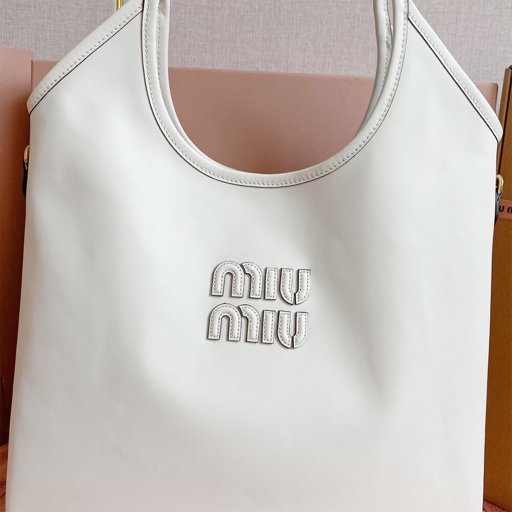 M1um1u REGULAR IVY LEATHER BAG(HIGH-END GRADE)