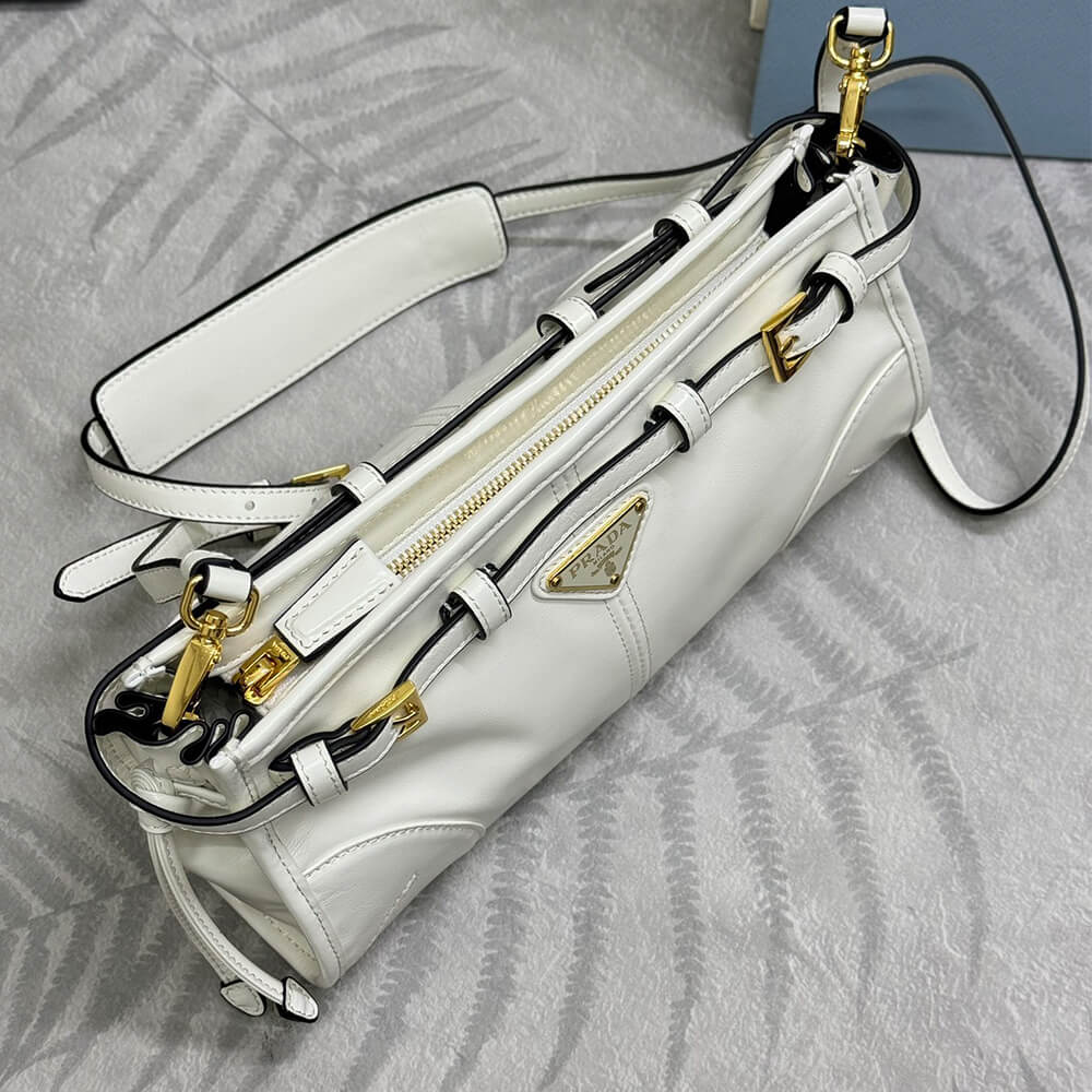 Pra*a Bonnie small leather shoulder bag(HIGH-END GRADE)