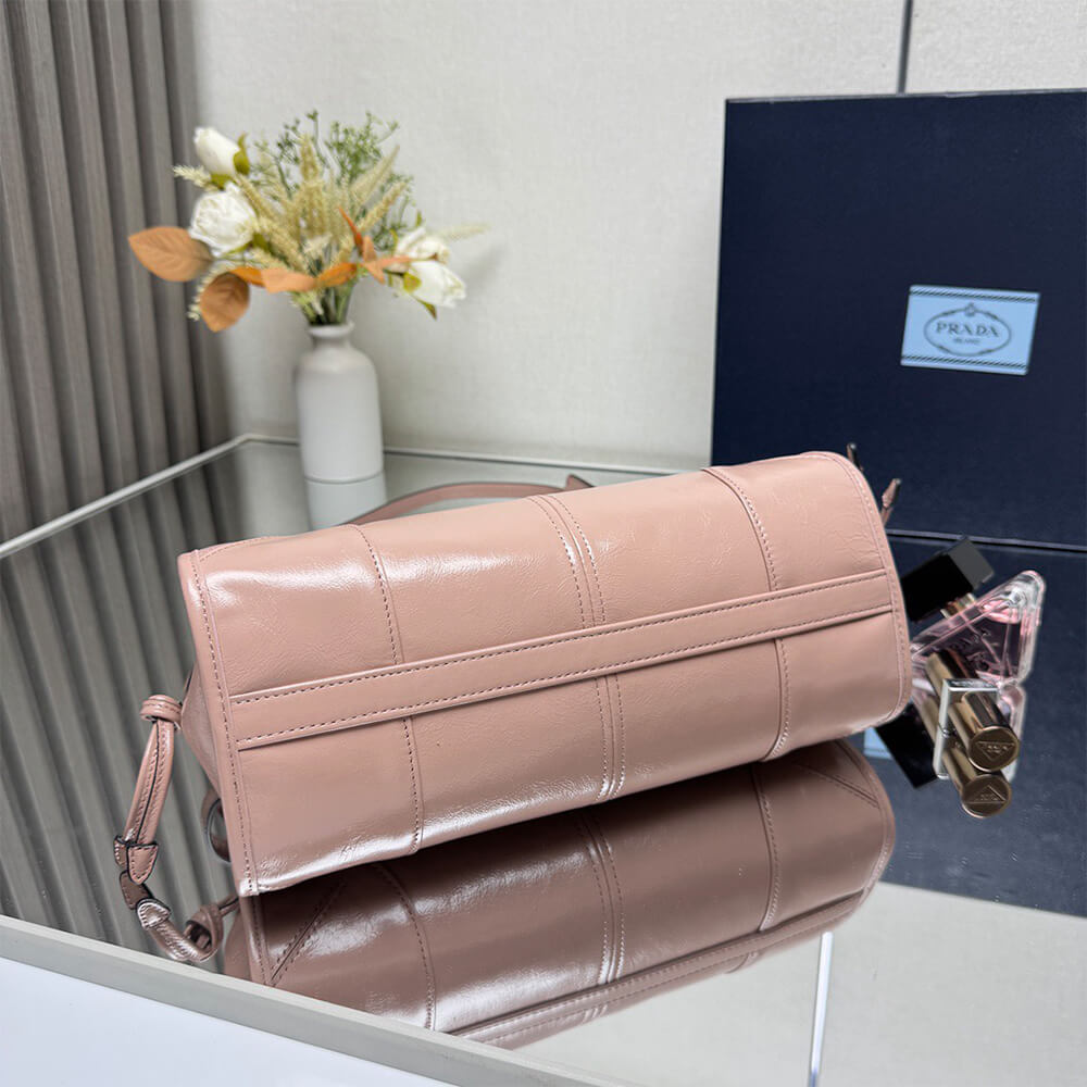 Pra*a Bonnie small leather shoulder bag(HIGH-END GRADE)