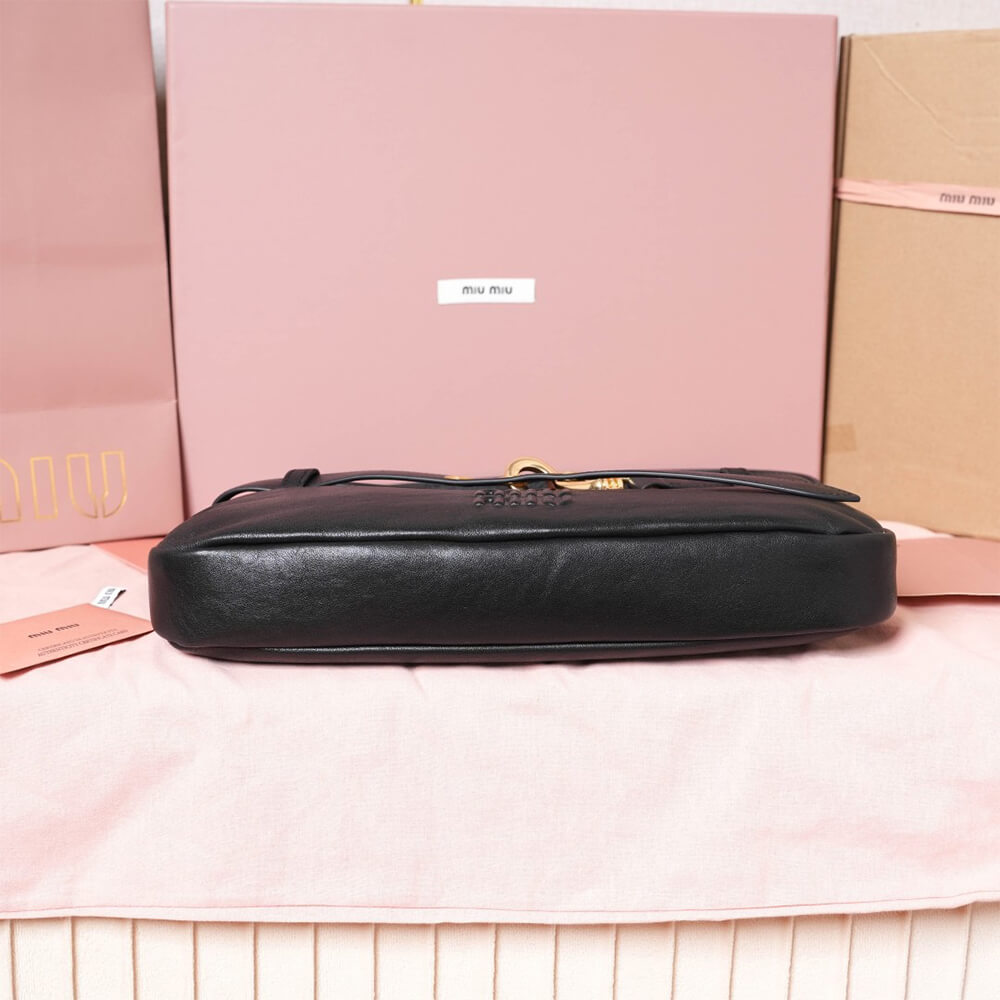 M1um1u Regular Aventure nappa leather bag(HIGH-END GRADE)