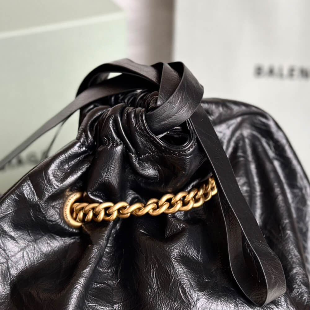 Ba1en*iaga Women’s Crush Tote Bag Medium(HIGH-END GRADE)