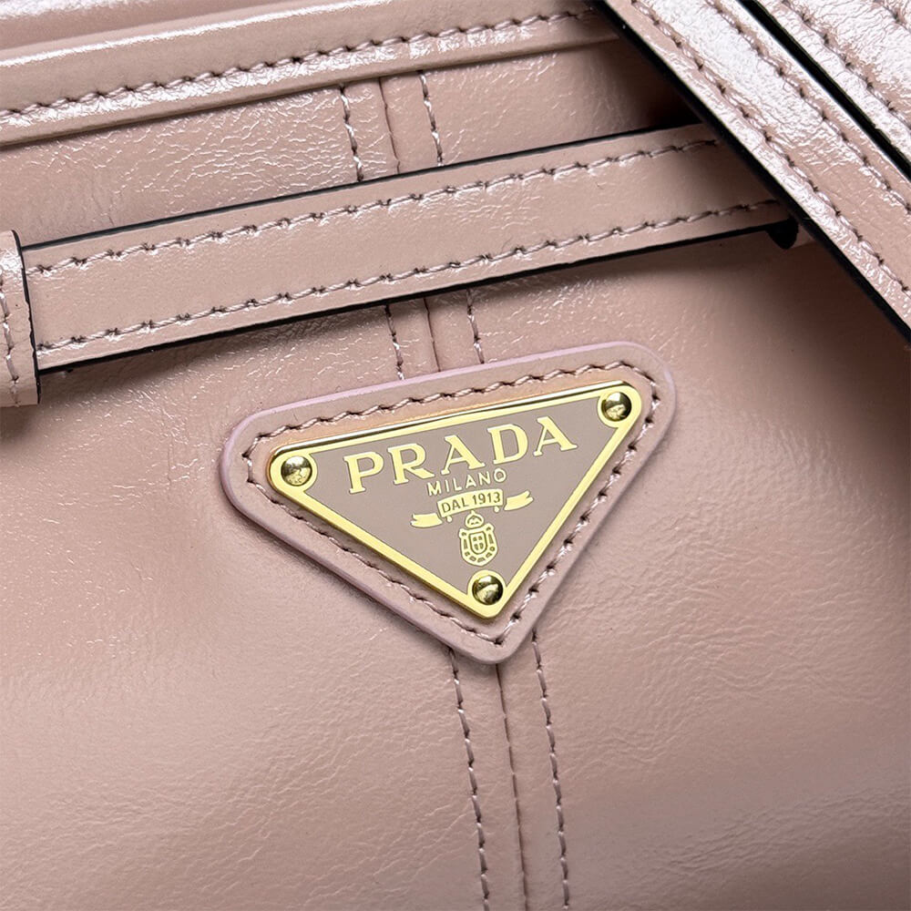 Pra*a Bonnie small leather shoulder bag(HIGH-END GRADE)