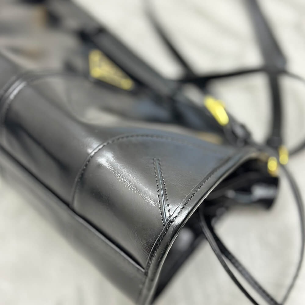 Pra*a Bonnie small leather shoulder bag(HIGH-END GRADE)