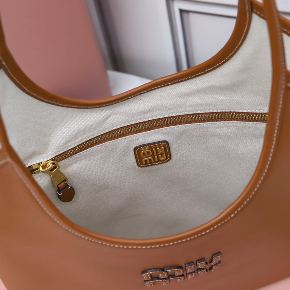 M1um1u REGULAR IVY LEATHER BAG(HIGH-END GRADE)