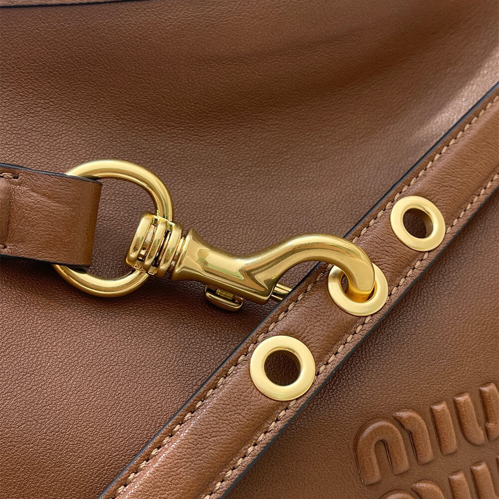 M1um1u Medium Aventure nappa leather bag(HIGH-END GRADE)