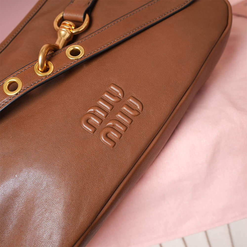 M1um1u Regular Aventure nappa leather bag(HIGH-END GRADE)