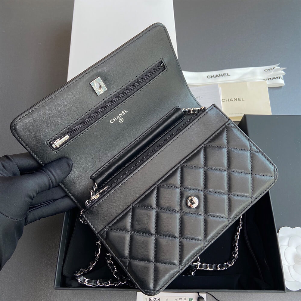 Ch**el Classic Wallet On Chain(high-end grade)