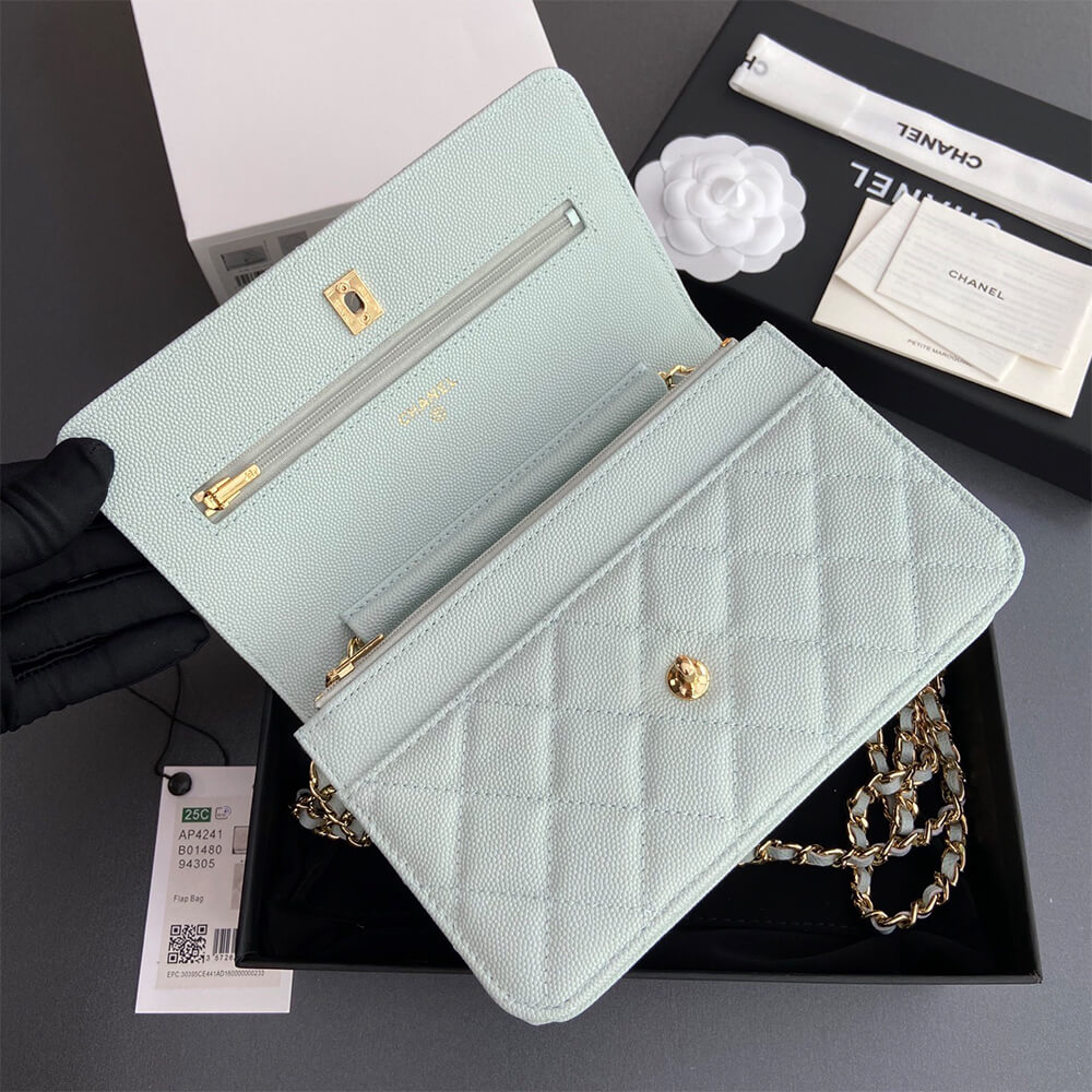 Ch**el Classic Wallet On Chain(high-end grade)