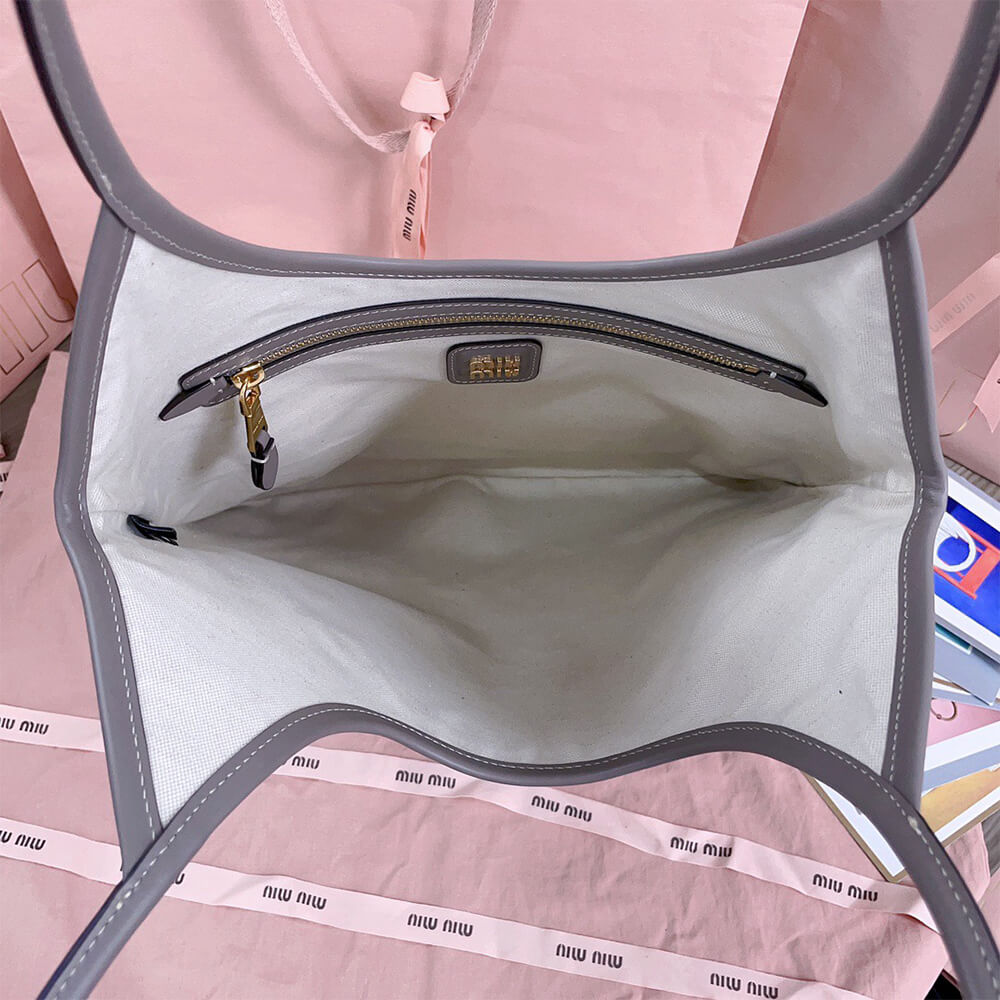 M1um1u REGULAR IVY LEATHER BAG(HIGH-END GRADE)