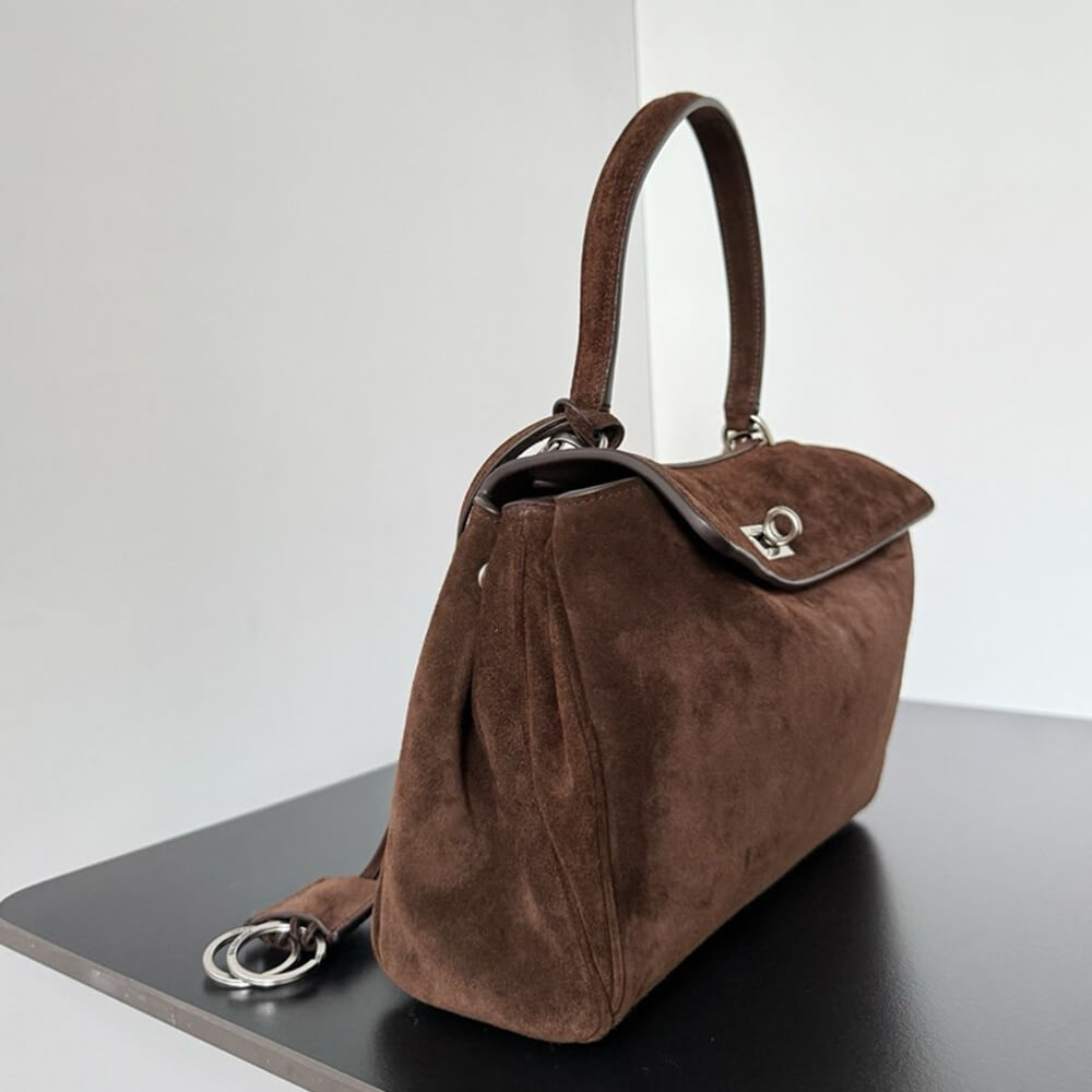 Ba1en*iaga Rodeo Handbag Small Suede(HIGH-END GRADE)