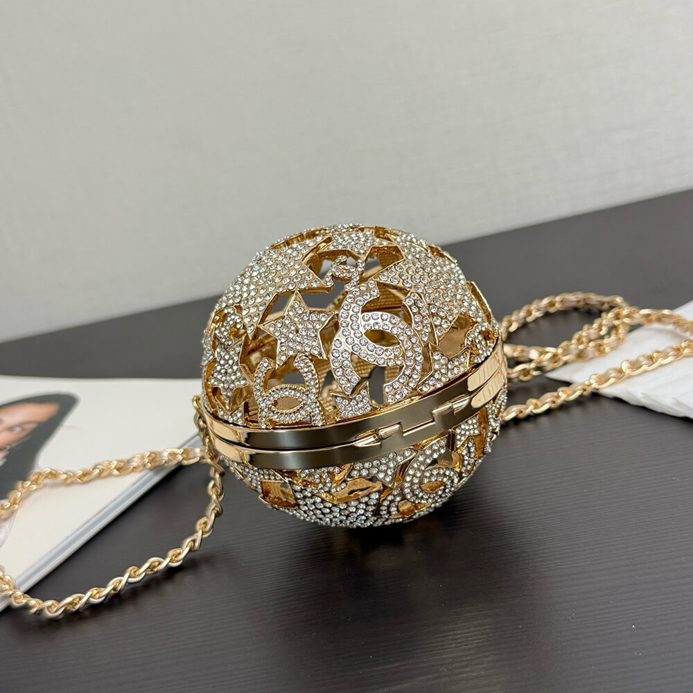 Ch**el Sphere Minaudiere(HIGH-END GRADE)