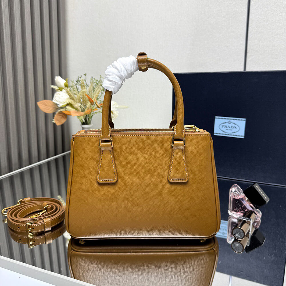 Pra*a Small Pra*a Galleria Saffiano leather bag(HIGH-END GRADE)