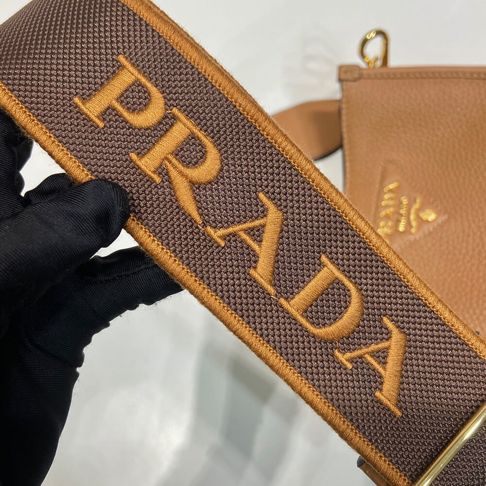 Pra*a Leather mini shoulder bag(HIGH-END GRADE)