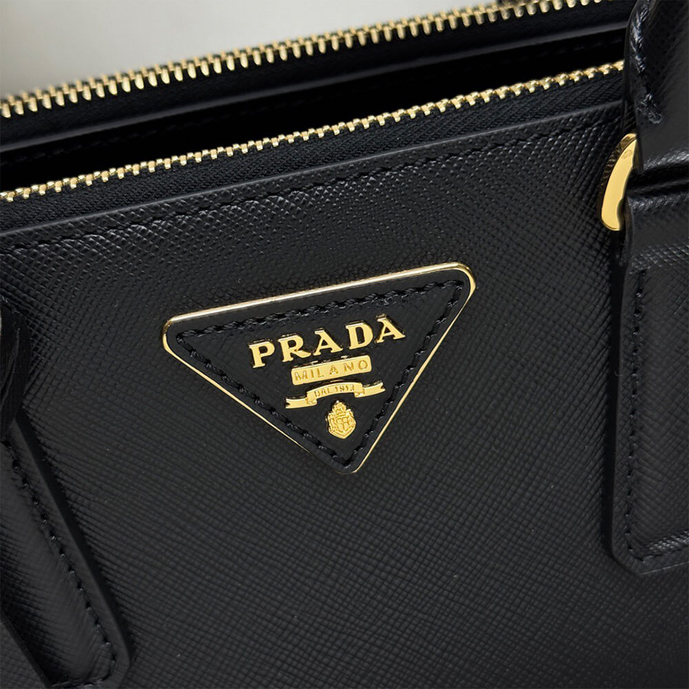 Pra*a Small Pra*a Galleria Saffiano leather bag(HIGH-END GRADE)