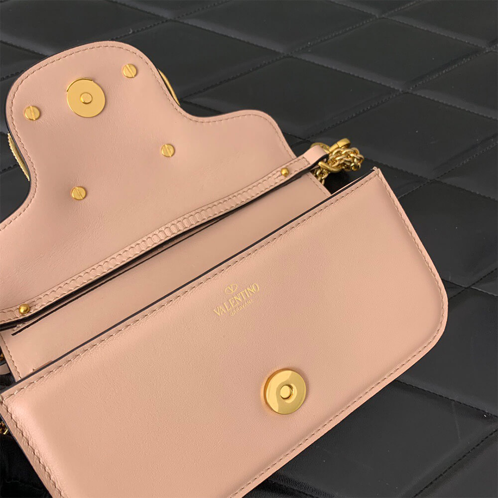 Va1e*ntin0 GARAVANI LOCO SMALL SHOULDER BAG WITH JEWEL LOGO(HIGH-END GRADE)