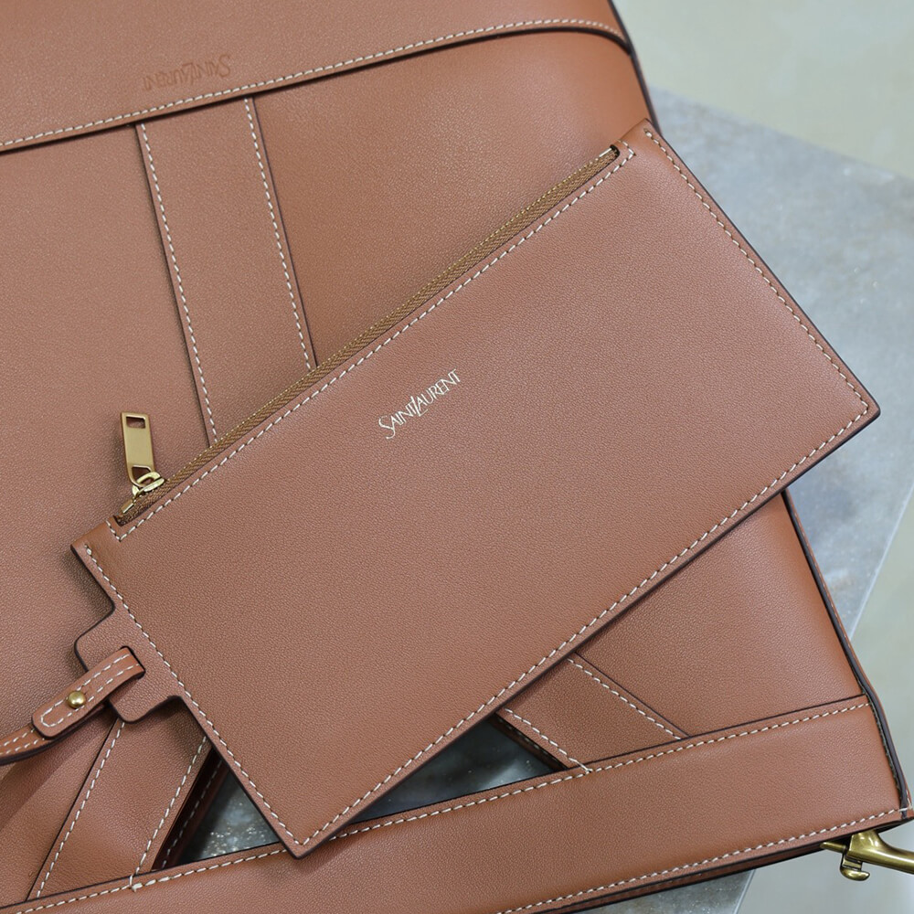Y51 Y small bucket in leather(HIGH-END GRADE)