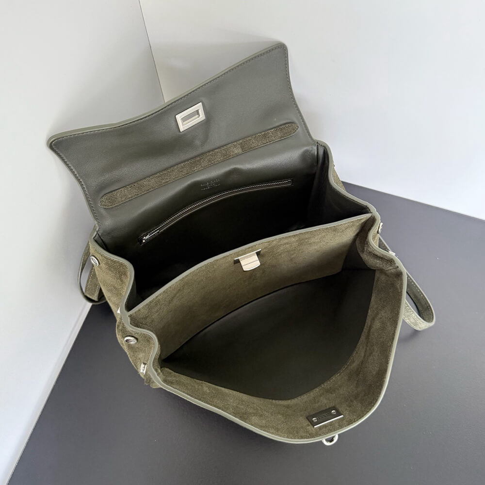 Ba1en*iaga Rodeo Handbag Small Suede(HIGH-END GRADE)