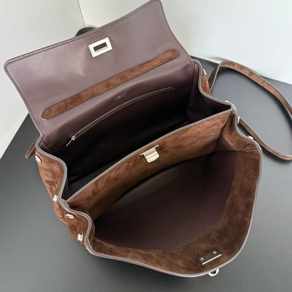Ba1en*iaga Rodeo Handbag Small Suede(HIGH-END GRADE)