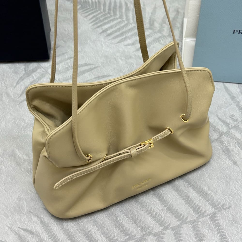 Pra*a Dada small nappa leather bag