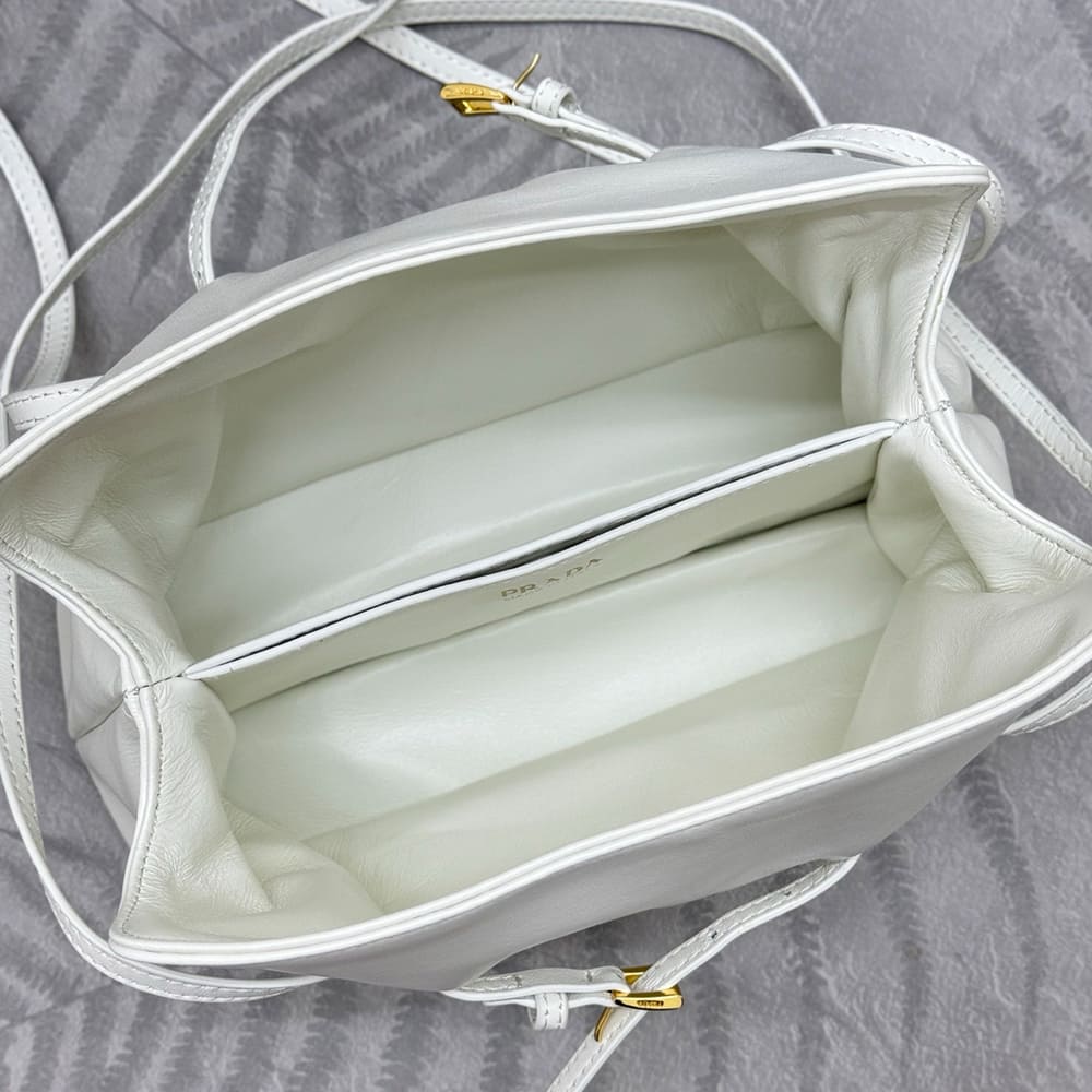 Pra*a Dada small nappa leather bag