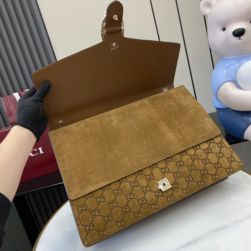 Gvc*1 Dionysus Large suede shoulder bag(high-end Grade)