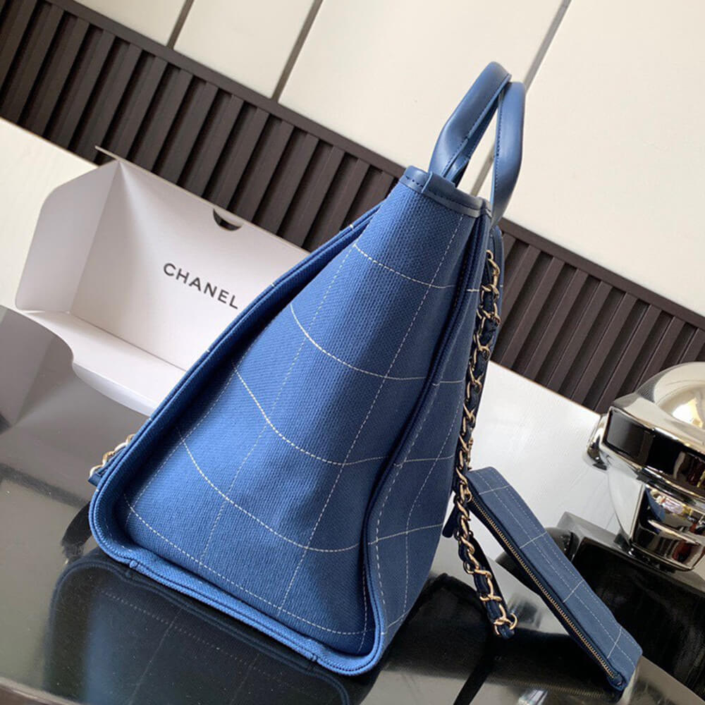 Ch**el Deauville Large Tote(HIGH-END GRADE)