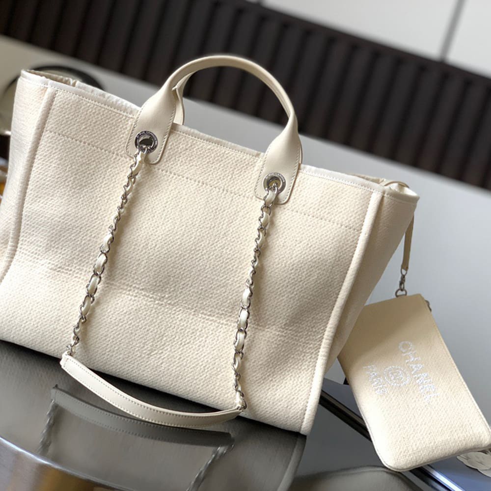 Ch**el Deauville Large Tote(HIGH-END GRADE)