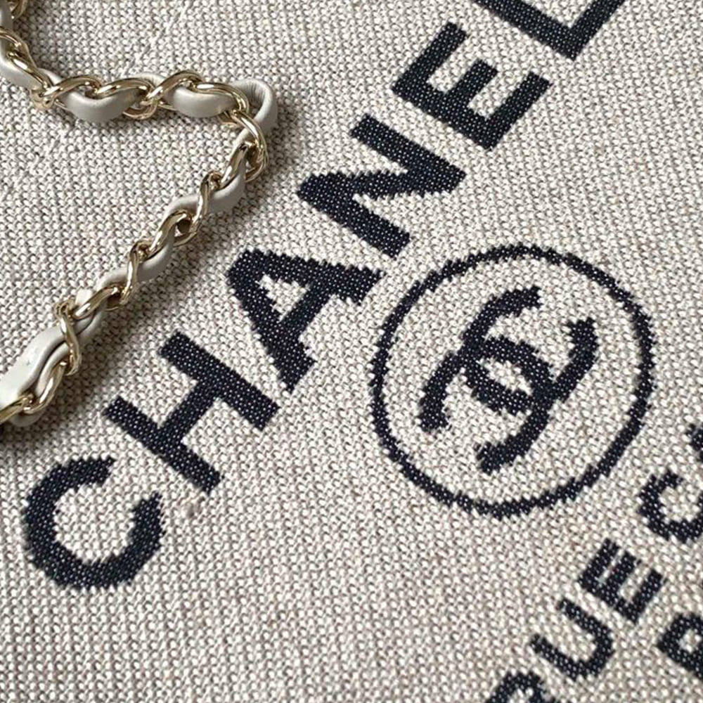 Ch**el Deauville Large Tote(HIGH-END GRADE)