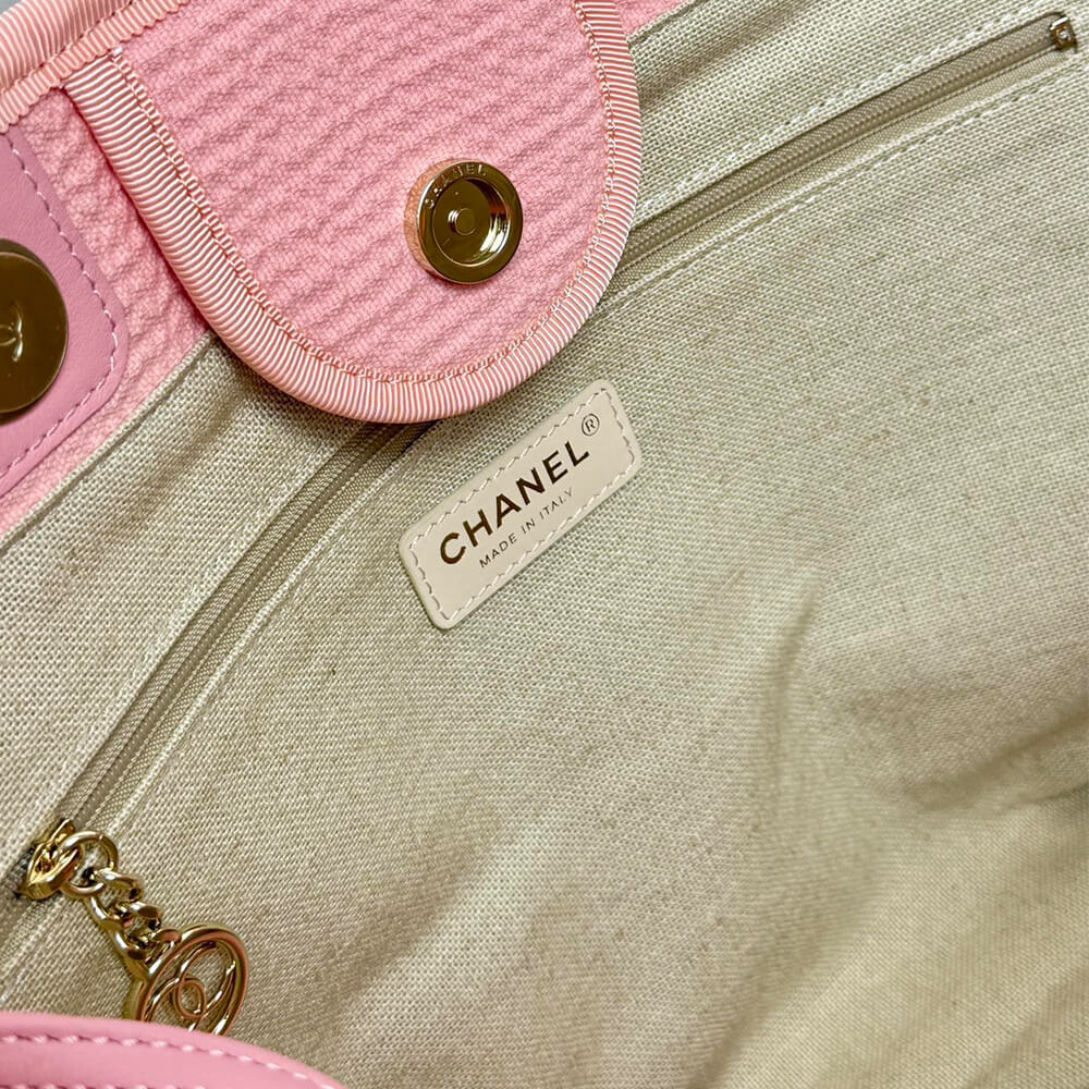 Ch**el Deauville Large Tote(HIGH-END GRADE)