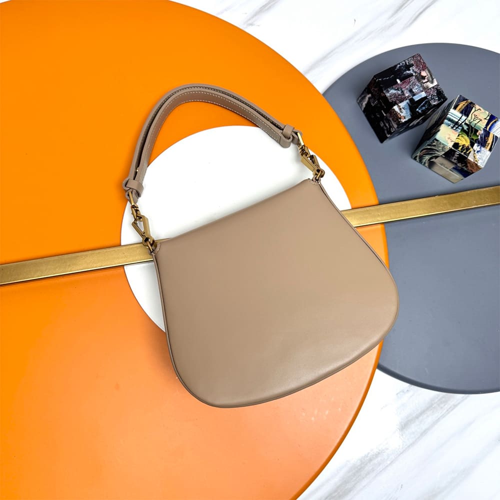 Y51 Mini VOLTAIRE TOP HANDLE bag in BOX Sa1nt Lau*nt(HIGH-END GRADE)