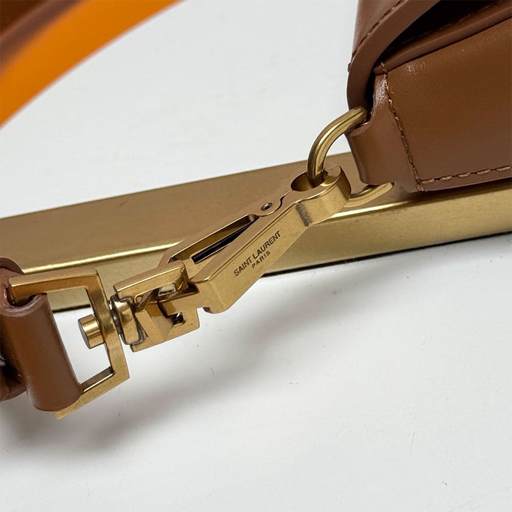 Y51 Mini VOLTAIRE TOP HANDLE bag in BOX Sa1nt Lau*nt(HIGH-END GRADE)