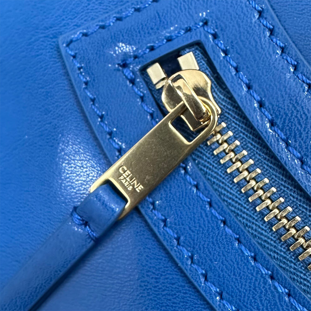 CLINE FLAT CABAS NEW LUGGAGE IN GLOSSY CALFSKIN